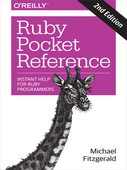 Title details for Ruby Pocket Reference by Michael Fitzgerald - Available
